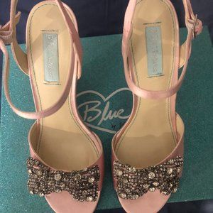 Pink/Blush Wedding Shoe/Wedge/Heel